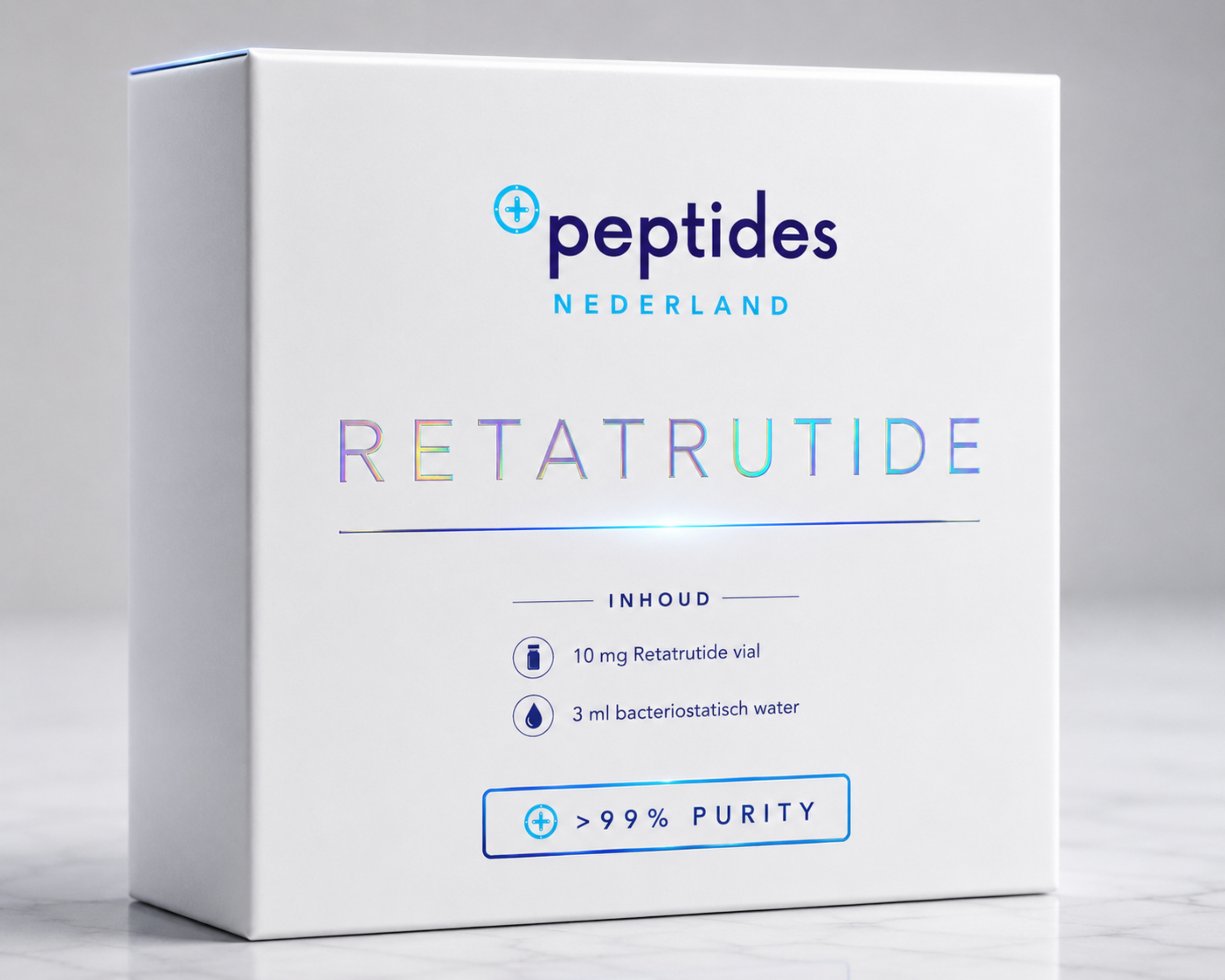Retatrutide - 10 mg incl. BAC- water